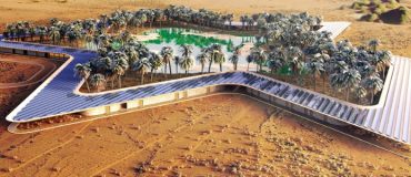 Energie solaire : un complexe hôtelier en plein désert