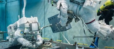 L’entraînement des astronautes en piscine