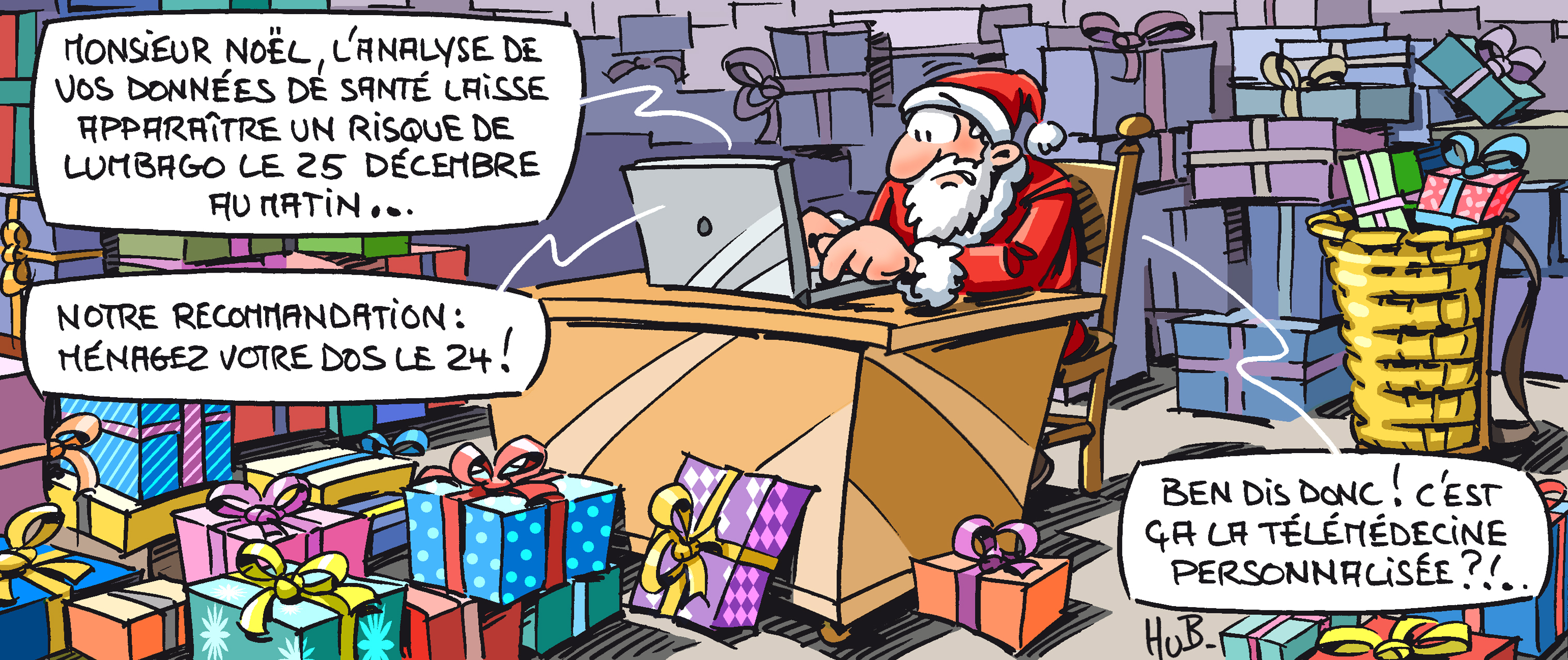 Dessin E-santé : A quoi ressemblera le docteur 4.0 ?