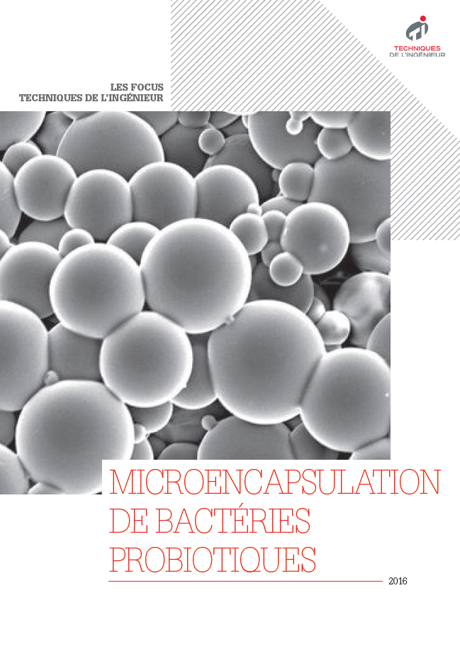 Microencapsulation de bactéries probiotiques