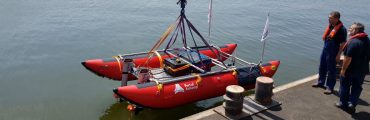 Echodrone, le bateau-robot du port d'Anvers