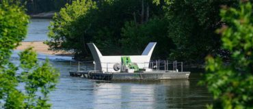 La première ferme d’hydroliennes fluviales est sur le Rhône