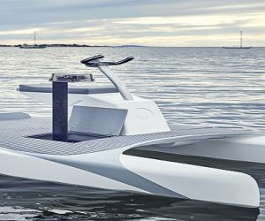 Innovation : l'Overboat, bateau à propulsion électrique robotisé