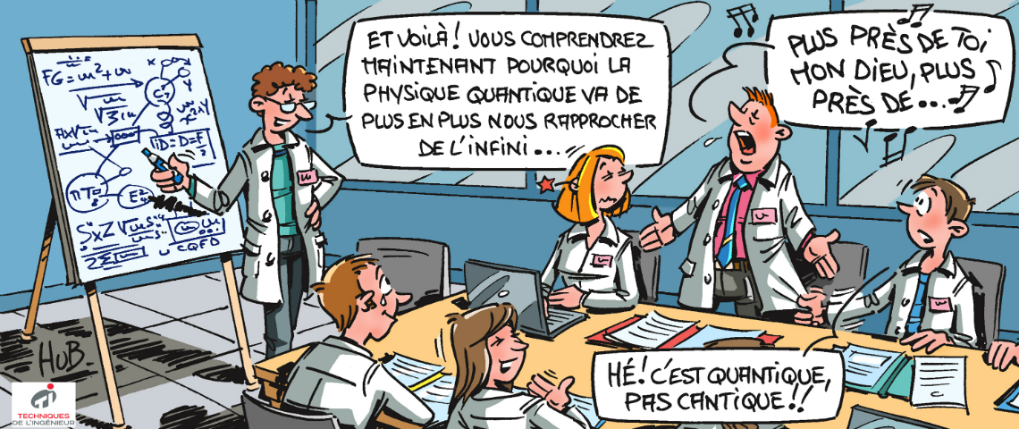 Dessin Technologies quantiques : innovation et souveraineté