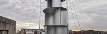 Une éolienne spécialement adaptée en milieu urbain