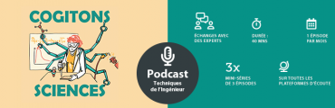 Notre podcast Cogitons Sciences est à découvrir !
