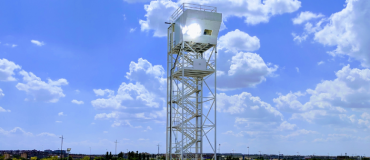 Une tour solaire pour la synthèse de kérosène plus neutre en carbone