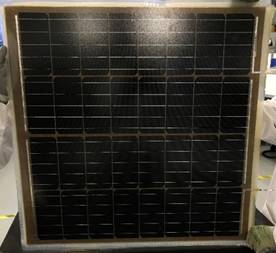 Module photovoltaïque constituée de verre recyclé CEA-Liten/INES