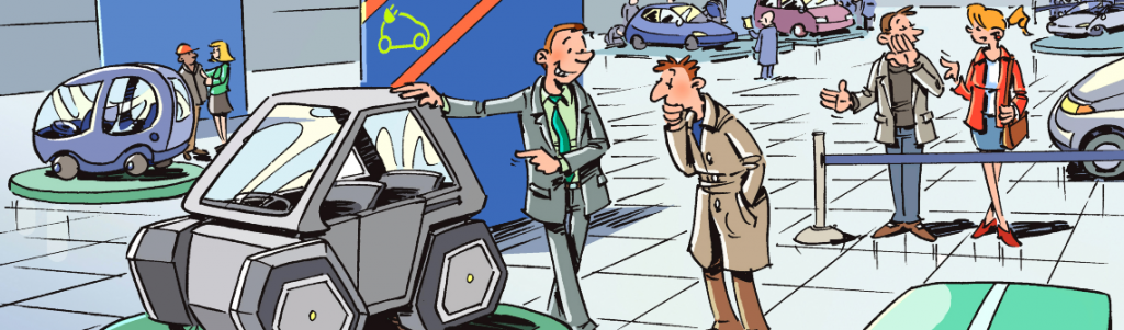 Une voiture électrique à pédales imprimable en quelques heures