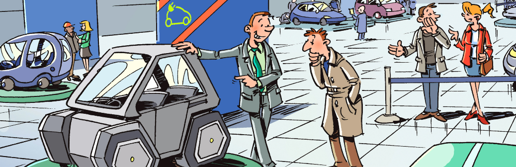 Une voiture électrique à pédales imprimable en quelques heures