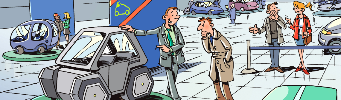 Une voiture électrique à pédales imprimable en quelques heures