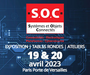 Nouveauté 2023 : le salon des Systèmes et Objets Connectés