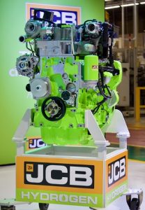 JCB, moteur à combusion interne à hydrogène