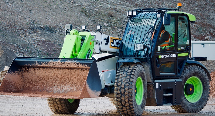 JCB, moteur zéro émission