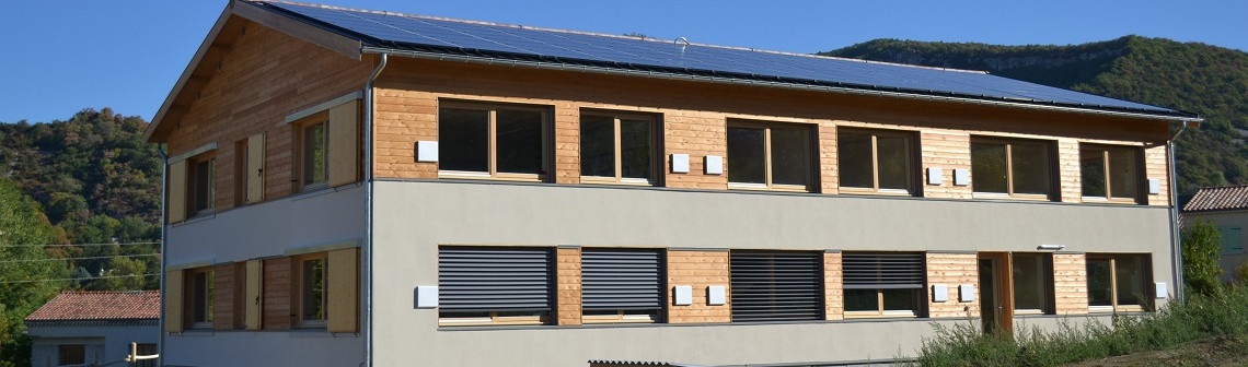 LowCal, bureaux à énergie positive. Crédit : Enertech