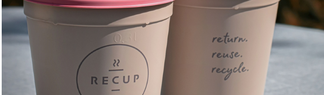 Gobelet en plastique recyclé