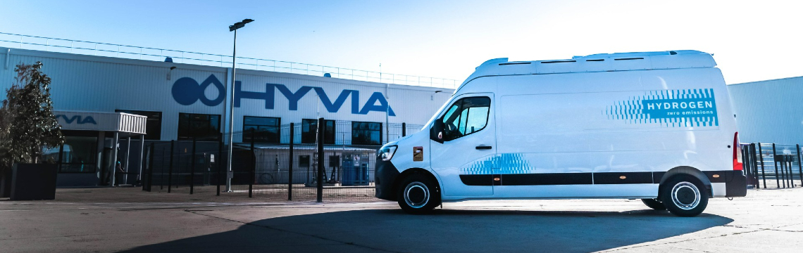 Hyvia, véhicule utilitaire à hydrogène