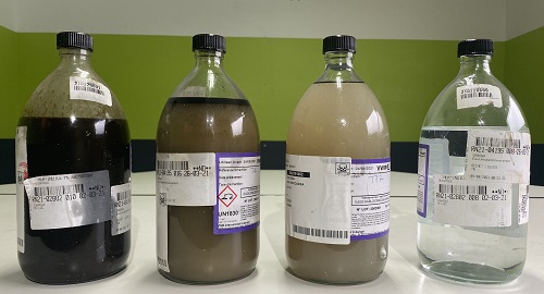 eau de cale transformée en eau cristalline