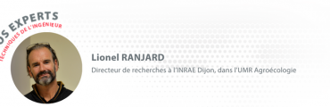 Lionel Ranjard, spécialisé en écologie microbienne des sols agricoles et en agroécologie