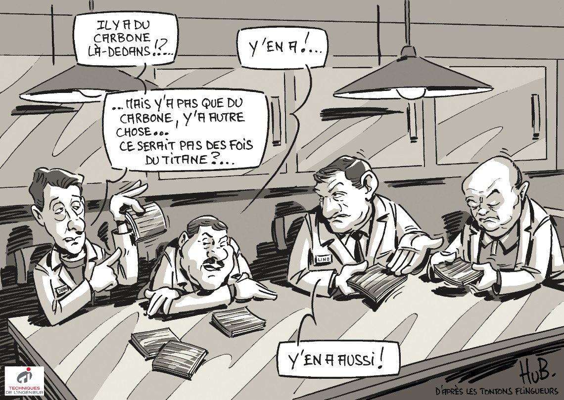 Dessin Les matériaux composites boostent la fabrication additive