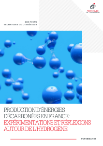 Les énergies décarbonées en France : la place de l'hydrogène