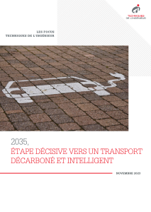 2035, étape décisive vers un transport décarboné et intelligent