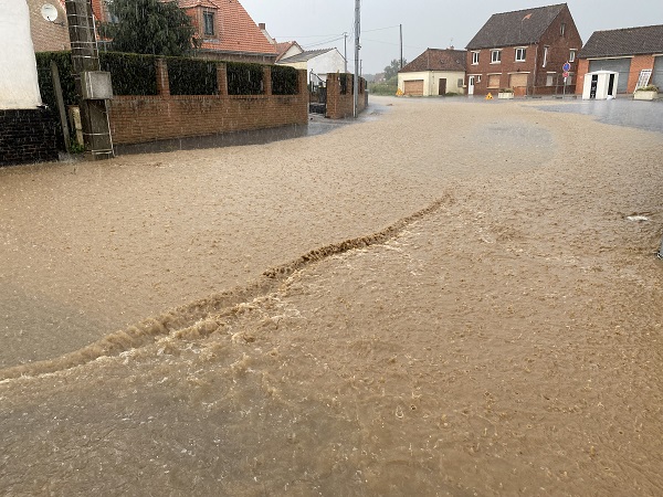 Le Pas-de-Calais a par endroit connu des cumuls de pluie records