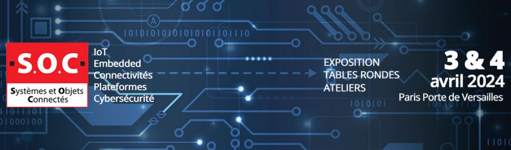 Techniques de l’Ingénieur partenaire du salon Systèmes et Objets Connectés !