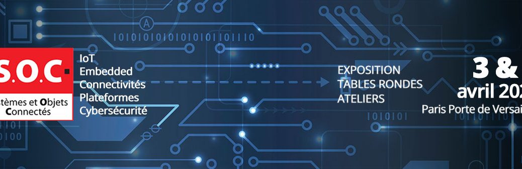 Techniques de l’Ingénieur partenaire du salon Systèmes et Objets Connectés !