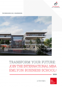 Transform your future starting next September by joining the International MBA at emlyon business school!