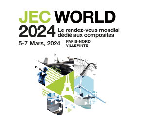 Retrouvez-nous au salon JEC World 2024 ! Le plus grand salon international des composites