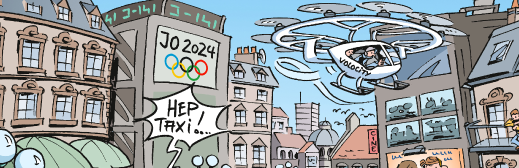 avec Volocopter, bientôt des taxis volants dans Paris (?)