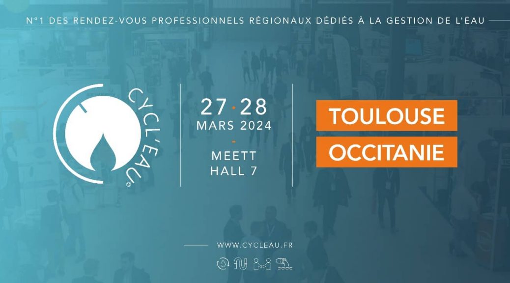 Rendez-vous à la 3ème édition du salon CYCL'EAU !