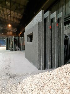 CCB GREENTECH - Les principes constructifs permettant la mise en œuvre du matériau, par préfabrication