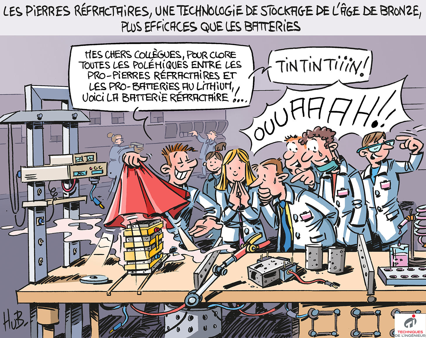 Les pierres réfractaires, cette technologie de stockage de l'âge de bronze, plus efficaces que les batteries