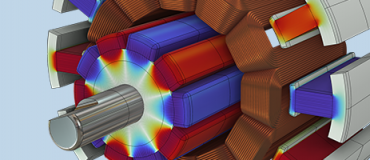 Modéliser les moteurs électriques et les générateurs avec COMSOL Multiphysics®