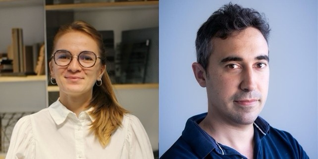 Salariés du groupe Artelia, Maëlle Darnis et Christophe Boré travaillent régulièrement main dans la main autour de projets complexes.