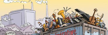 En image : l’industrie musicale tente de refouler la déferlante de 