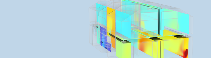 Webinar - Modéliser la gestion thermique des bâtiments avec COMSOL Multiphysics®