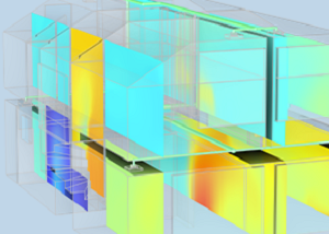 Modélisez la gestion thermique des bâtiments avec COMSOL Multiphysics®
