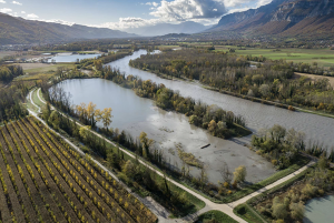 Trois gravières ont été reconnectées à l’Isère