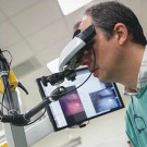 Premier prototype européen de robot endoscopique pour la micro-chirurgie laser des cordes vocales
