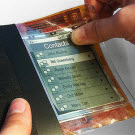 Un écran ultrafin et flexible, dont on peut «tourner les pages»