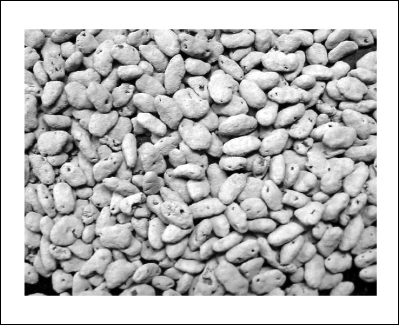 Cendres volantes frittées (© Lytag).