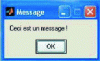 Figure 34 - Message box