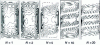 Figure 19 - Thermosolutal convection flow structure evolution with N: Ra T ≥ 106; Pr ≥ 10; Le ≥ 100; A ≥ 2