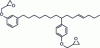 Figure 16 - Idealized structure of di-glycidyl cardanol (Cardolite® NC-514)