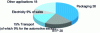 Figure 9 - Plastics consumption in France in 2001: share of transport