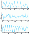 Figure 1 - Chaotic signal generated by a Duffing equation