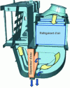 Figure 56 - Internal diagram of condensate separator [32] (copyright WinGD)